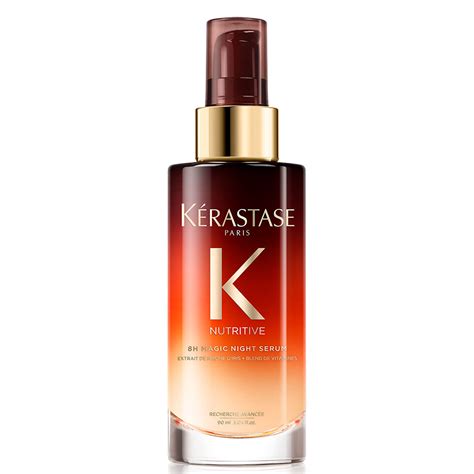 Using a Kerastase 8h Magic Night Serum Imitation to Combat Hair Dryness and Frizz